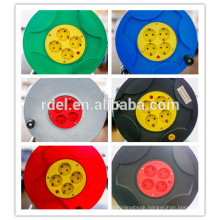 High Quality 4 Socket-outlets European Type Electric Extension Cable Reel